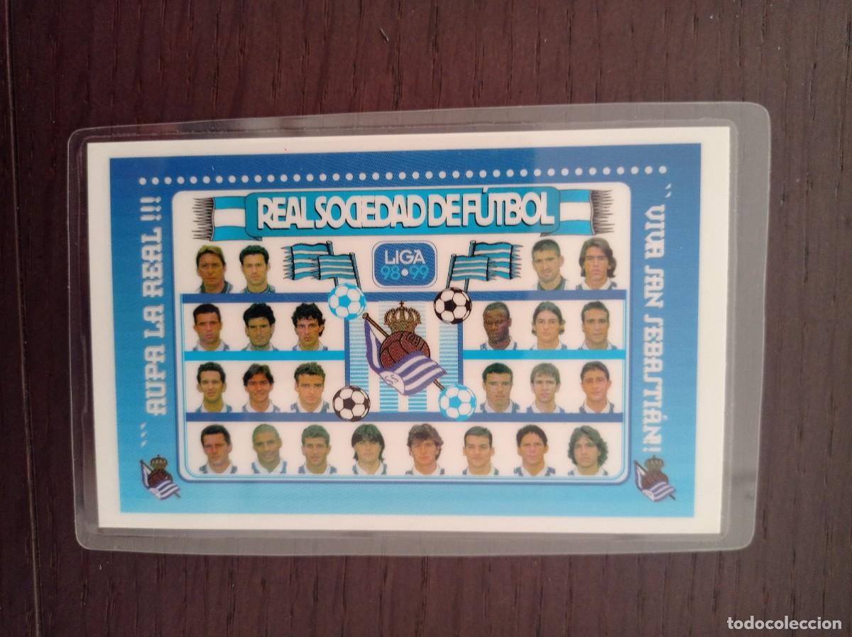 Coleccionismo Calendarios: CALENDARIO F&Uacute;TBOL. REAL SOCIEDAD DE SAN SEBASTI&Aacute;N. A&Ntilde;O 1999