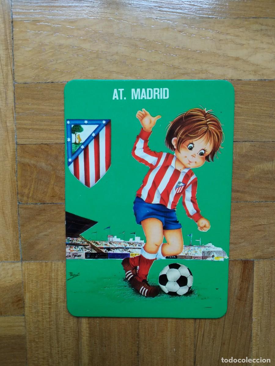 Collezionismo Calendari: CALENDARIO DE FUTBOL DEL ATLETICO DE MADRID A&Ntilde;O 1976 VER FOTOS