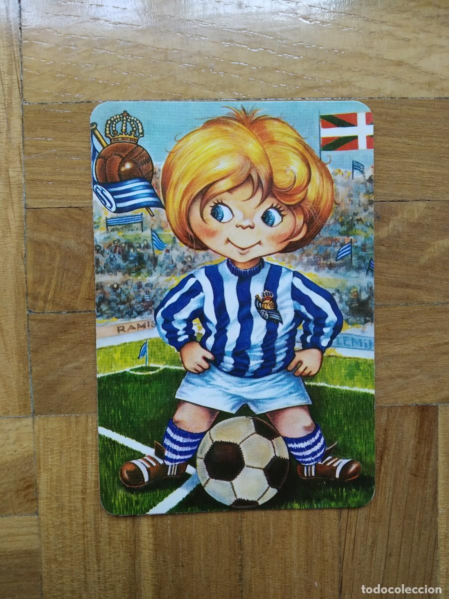 Coleccionismo Calendarios: CALENDARIO DE FUTBOL DE LA REAL SOCIEDAD PUBLICIDAD GUIPUZCOA A&Ntilde;O 1984 VER FOTOS