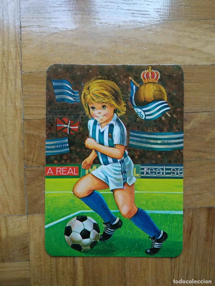 Coleccionismo Calendarios: CALENDARIO DE FUTBOL DE LA REAL SOCIEDAD PUBLICIDAD BERGARA GUIPUZCOA A&Ntilde;O 1995 VER FOTOS