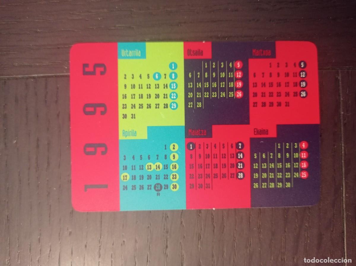 Sammeln von Kalendern: CALENDARIO POL&Iacute;TICO VASCO. SINDICATO LAB. LANGILE ABERTZALEEN BATZORDEAK. A&Ntilde;O 1995