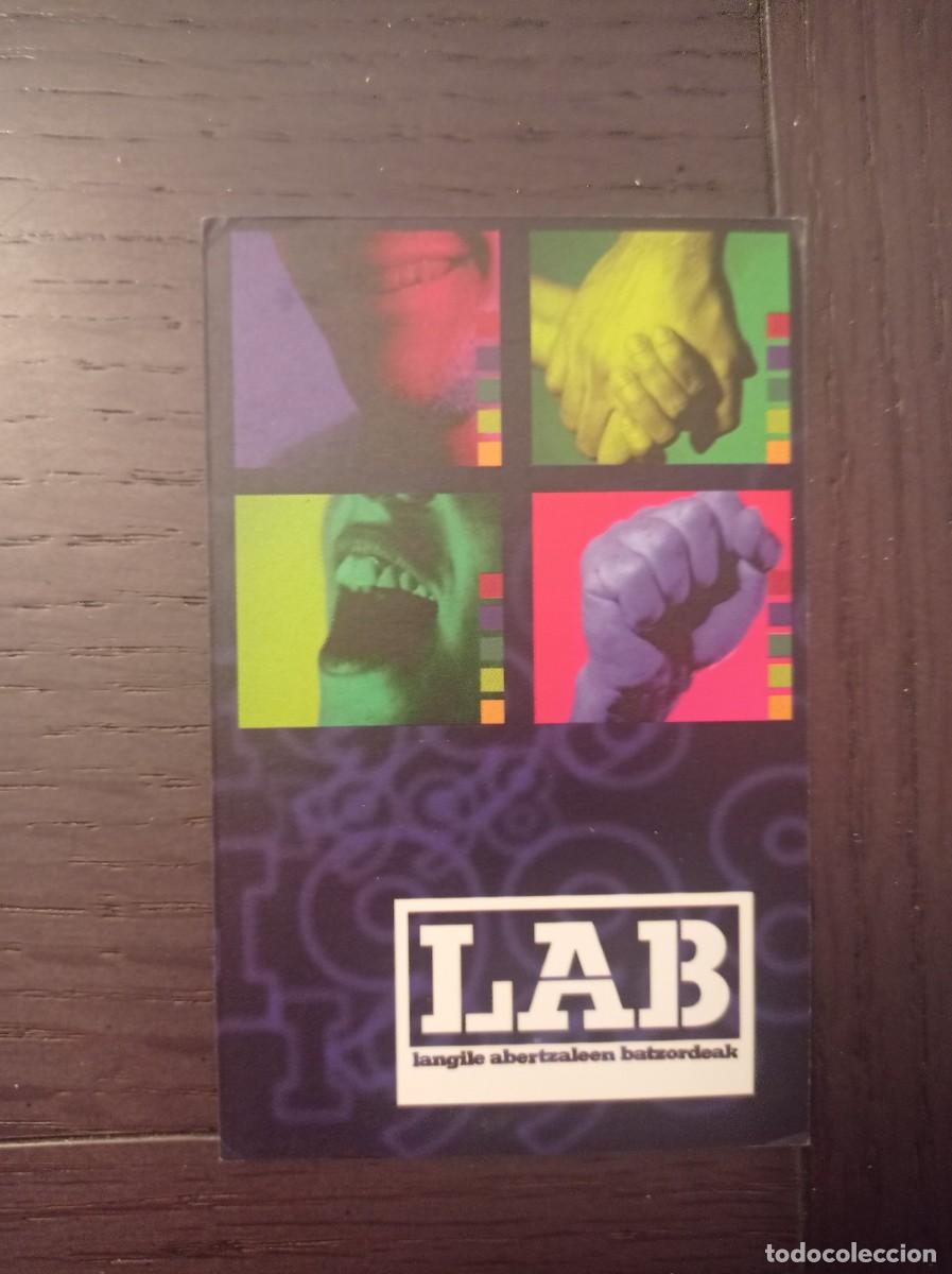 Colecionismo Calend&aacute;rios: CALENDARIO POL&Iacute;TICO VASCO. SINDICATO LAB. LANGILE ABERTZALEEN BATZORDEAK. A&Ntilde;O 1998