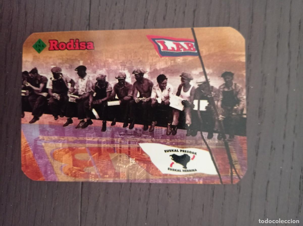 Collezionismo Calendari: CALENDARIO POL&Iacute;TICO VASCO. SINDICATO LAB. LANGILE ABERTZALEEN BATZORDEAK. RODISA. A&Ntilde;O 2001