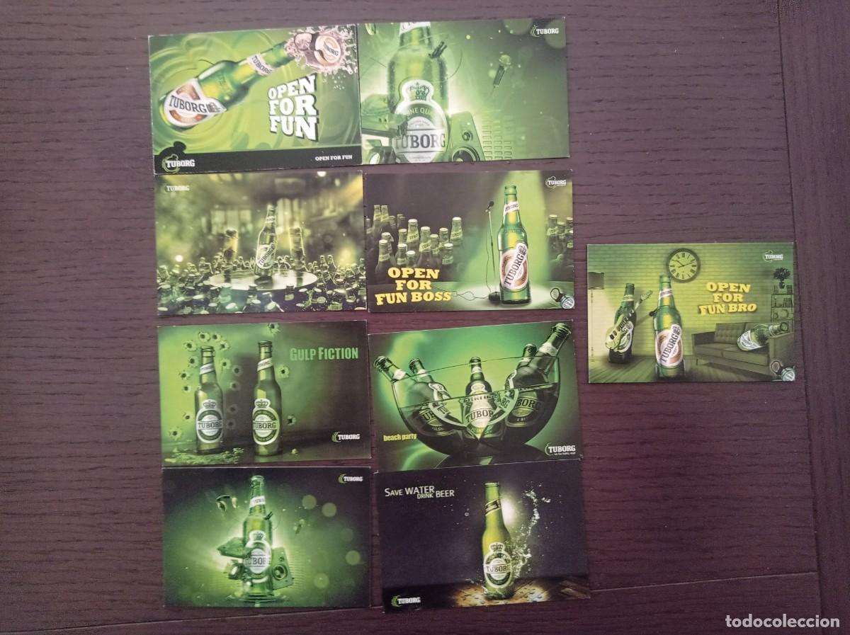 Coleccionismo Calendarios: CALENDARIO. 9 CALENDARIOS. SERIE COMPLETA. CERVEZA TUBORG. EXTRANJERO. RUSIA. A&Ntilde;O 2024