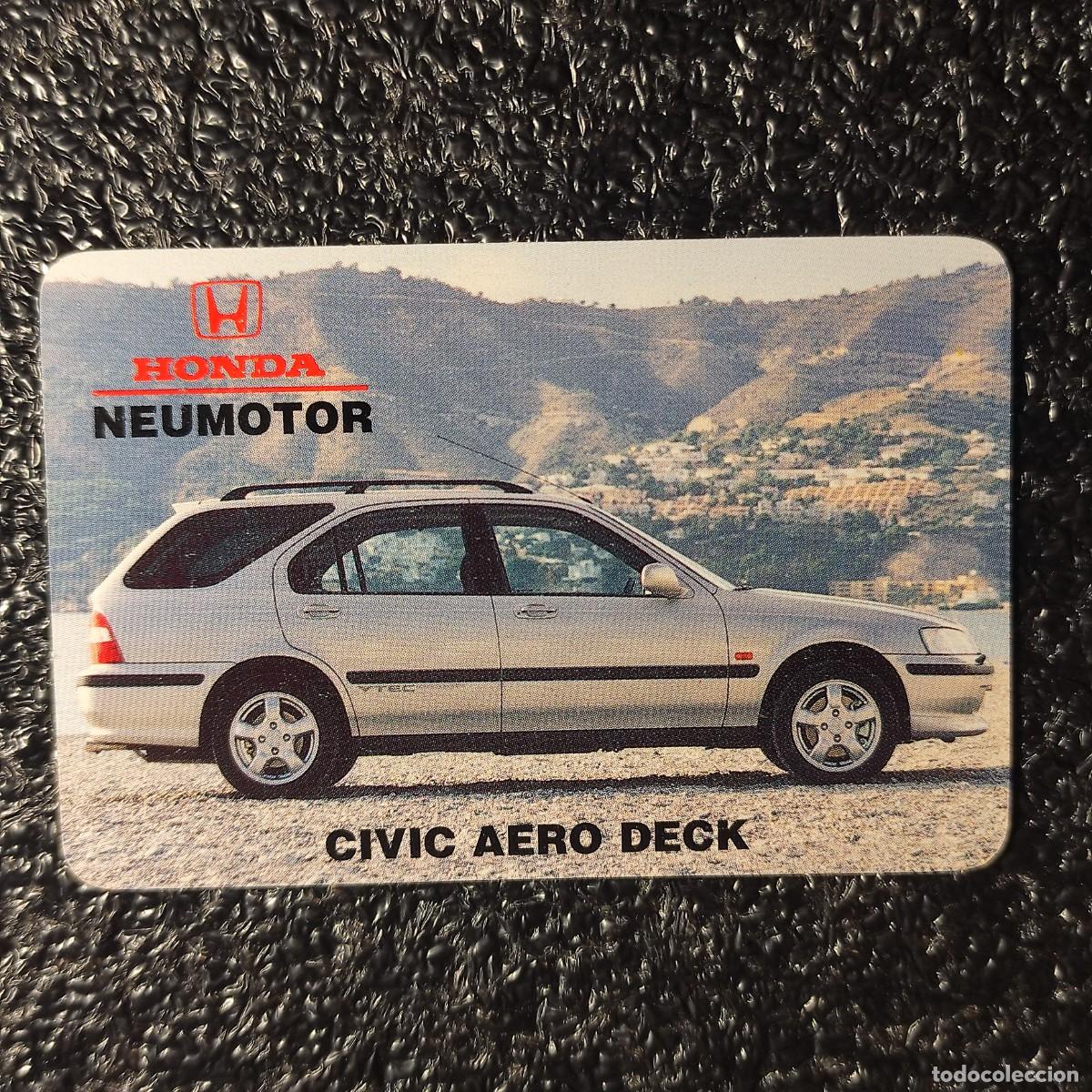 Coleccionismo Calendarios: CALENDARIO COCHES . Civic Aero Deck ** HONDA ** NEUMOTOR CONCESIONARIO 1998 * PORTO* T1
