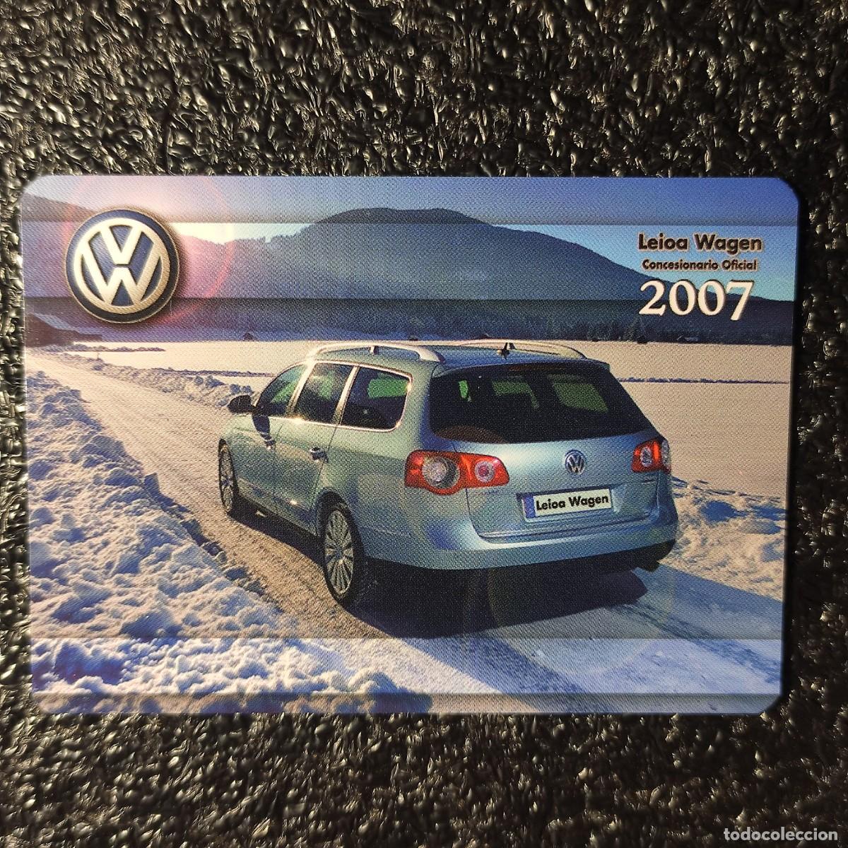Coleccionismo Calendarios: CALENDARIO COCHES . Volkswagen Passat Variant (B6) ** LEIOA WAGEN 2007 * CONCESIONARIO ** T1