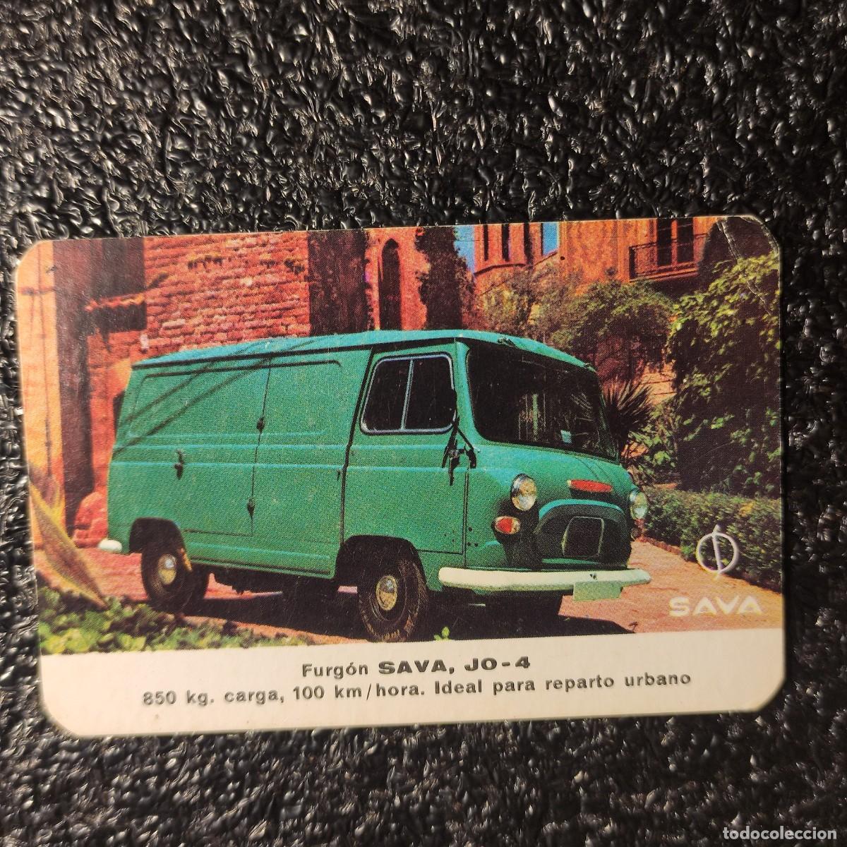 Coleccionismo Calendarios: CALENDARIO COCHES . FURGONETA Sava J4 ** SAVA * CONCESIONARIO 1970 ** T1