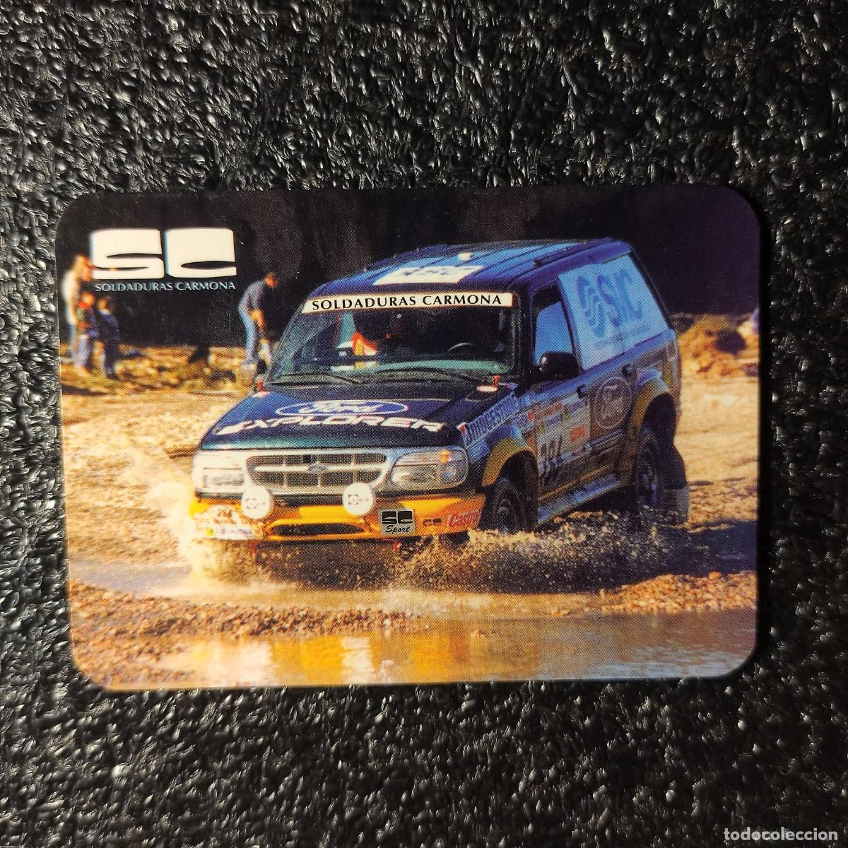 Coleccionismo Calendarios: CALENDARIO COCHES . Ford Explorer ** SOLDADURAS CARMONA 2001 ** T1