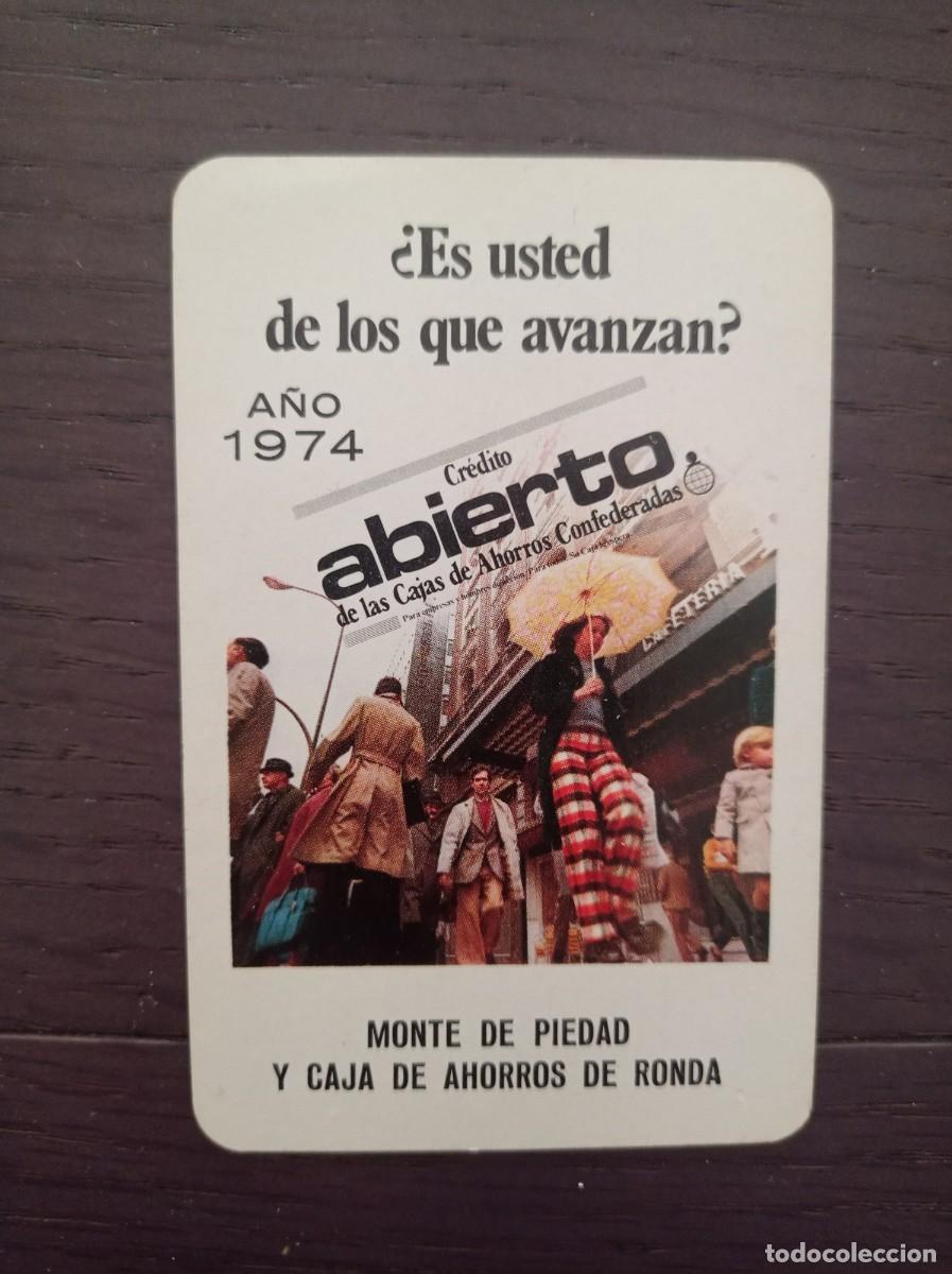Collezionismo Calendari: CALENDARIO FOURNIER. MONTE DE PIEDAD Y CAJA DE AHORROS DE RONDA. A&Ntilde;O 1974