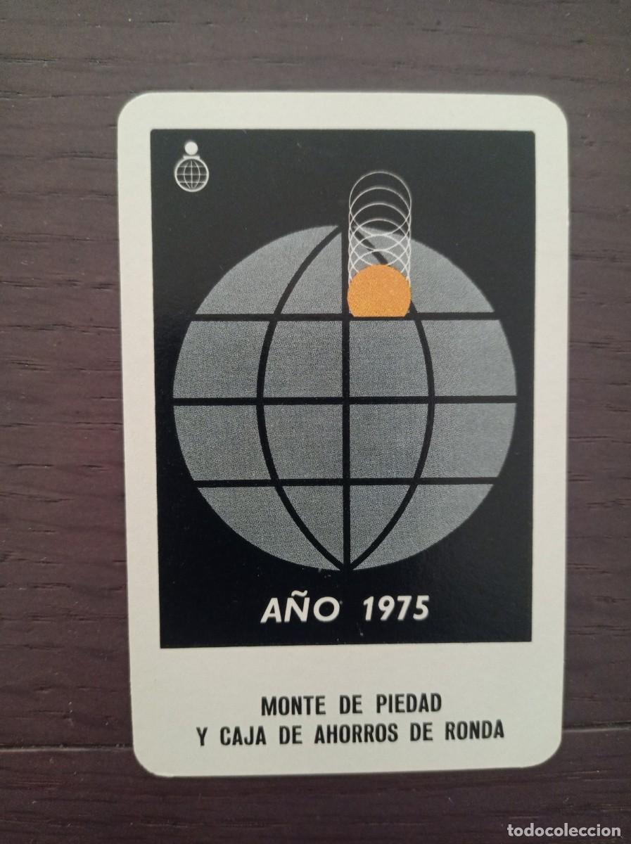 Coleccionismo Calendarios: CALENDARIO FOURNIER. MONTE DE PIEDAD Y CAJA DE AHORROS DE RONDA. A&Ntilde;O 1975