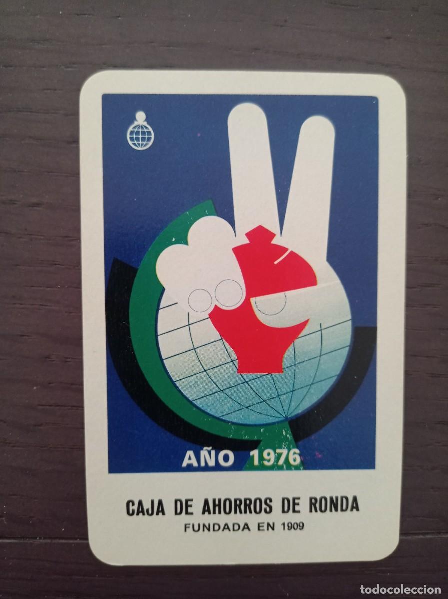 Sammeln von Kalendern: CALENDARIO FOURNIER. CAJA DE AHORROS DE RONDA. A&Ntilde;O 1976