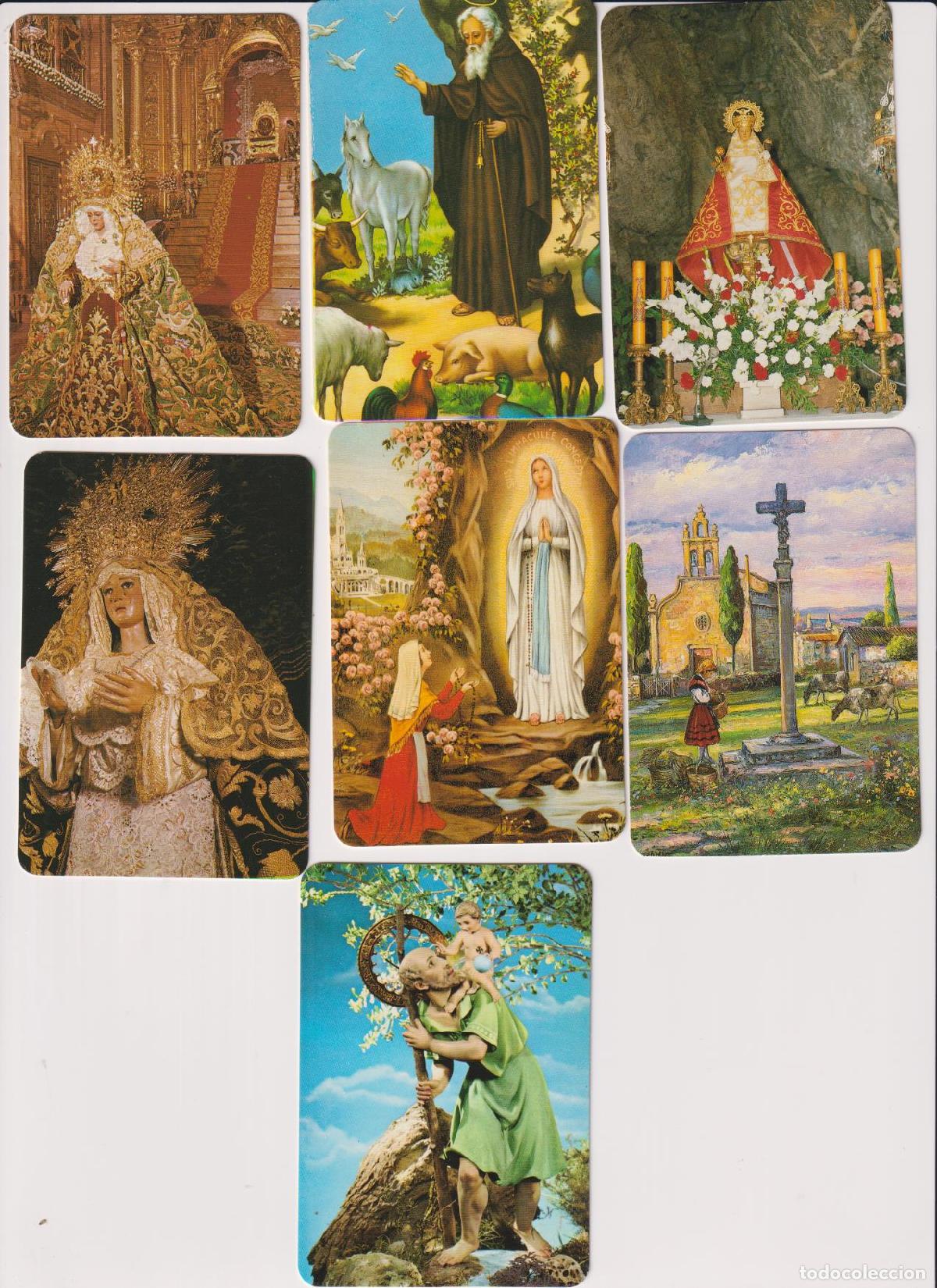Collectables Calendars: Lote de 7 Calendarios EGC. (Religiosos) A&ntilde;o 1997