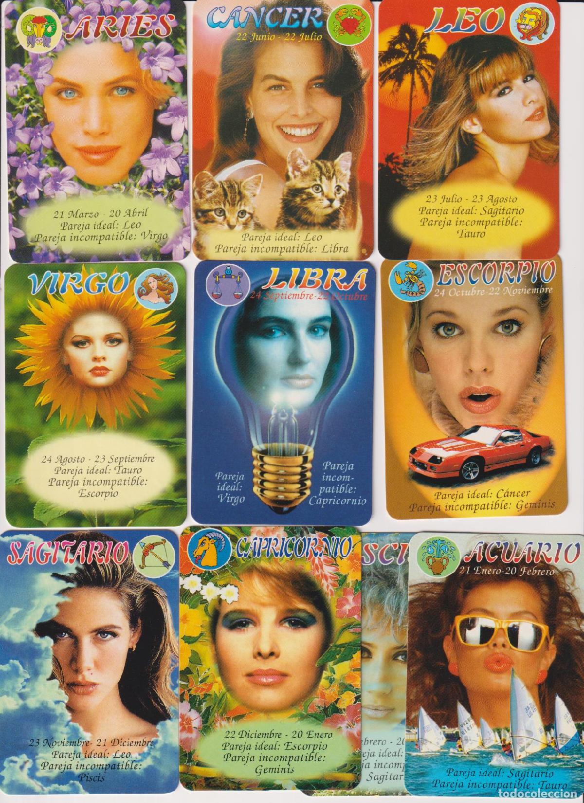 Collectables Calendars: Lote de 10 Calendarios EGC (Hor&oacute;scopo) 1997