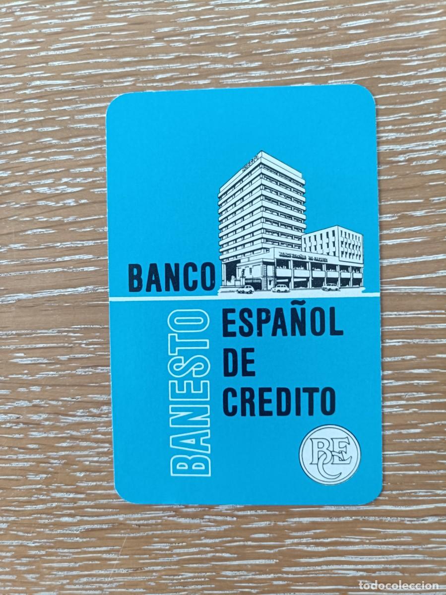 Colecionismo Calend&aacute;rios: CALENDARIO BOLSILLO - A&Ntilde;O 1972 - BANESTO - BANCO ESPA&Ntilde;OL DE CR&Eacute;DITO - FOURNIER