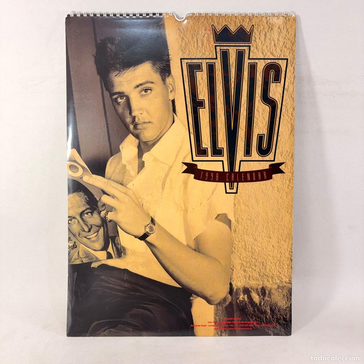 Coleccionismo Calendarios: ELVIS PRESLEY CALENDARIO A&Ntilde;O 1998 - 42 X 30 CM