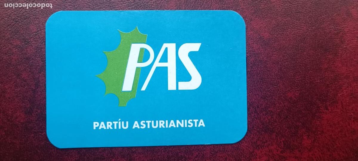 Coleccionismo Calendarios: CALENDARIO PARTIU ASTURIANISTA PAS 1994 IDIOMA ASTURIANO