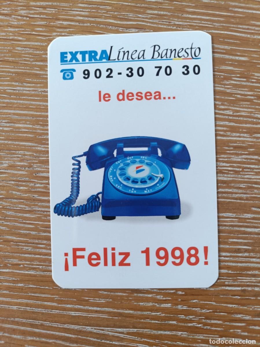 Coleccionismo Calendarios: CALENDARIO BOLSILLO - A&Ntilde;O 1998 - BANESTO - BANCO ESPA&Ntilde;OL DE CR&Eacute;DITO