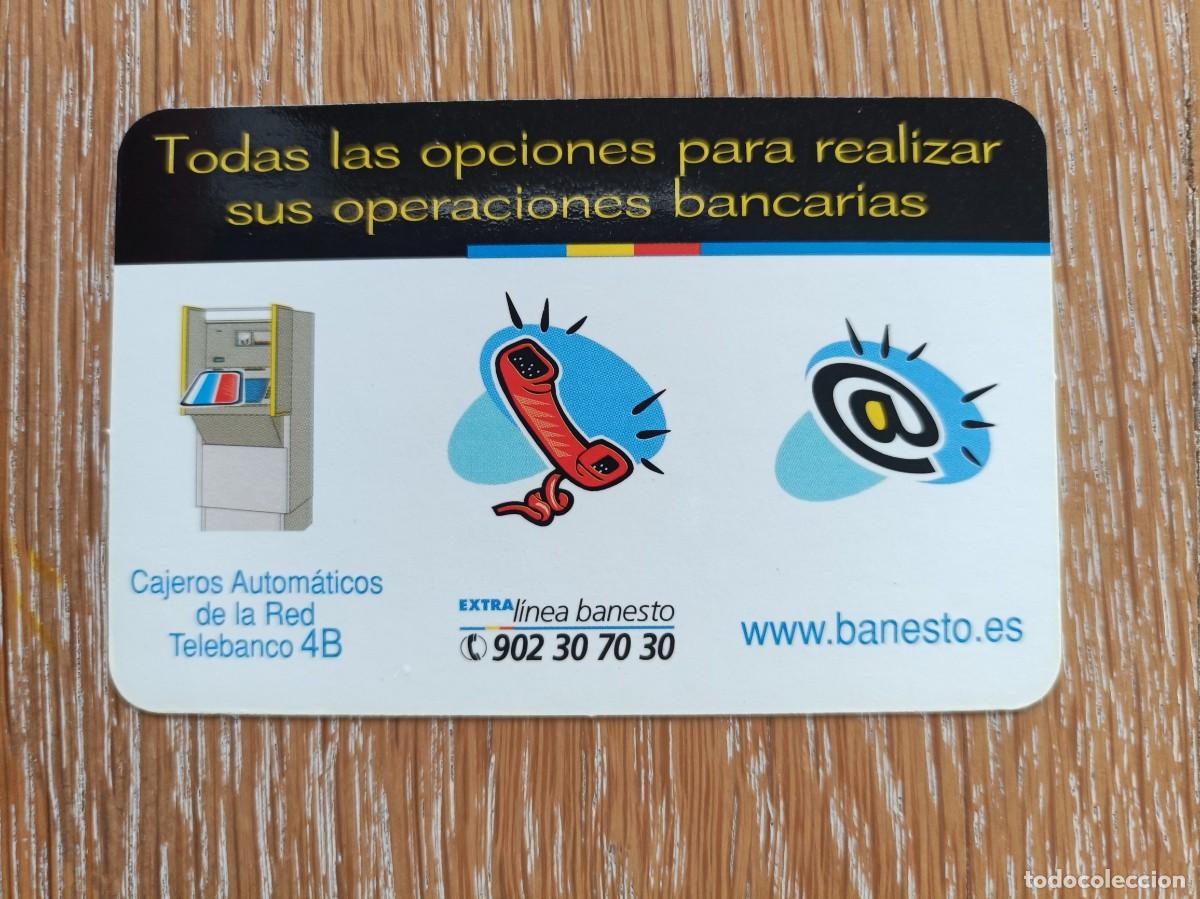 Coleccionismo Calendarios: CALENDARIO BOLSILLO - A&Ntilde;O 2001 - BANESTO - BANCO ESPA&Ntilde;OL DE CR&Eacute;DITO
