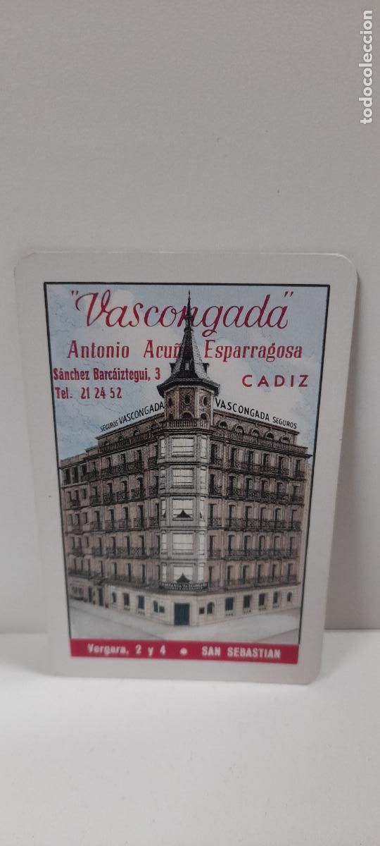 Collezionismo Calendari: CALENDARIO DE BOLSILLO VASCONGADA . FOURNIER . A&Ntilde;O 1971