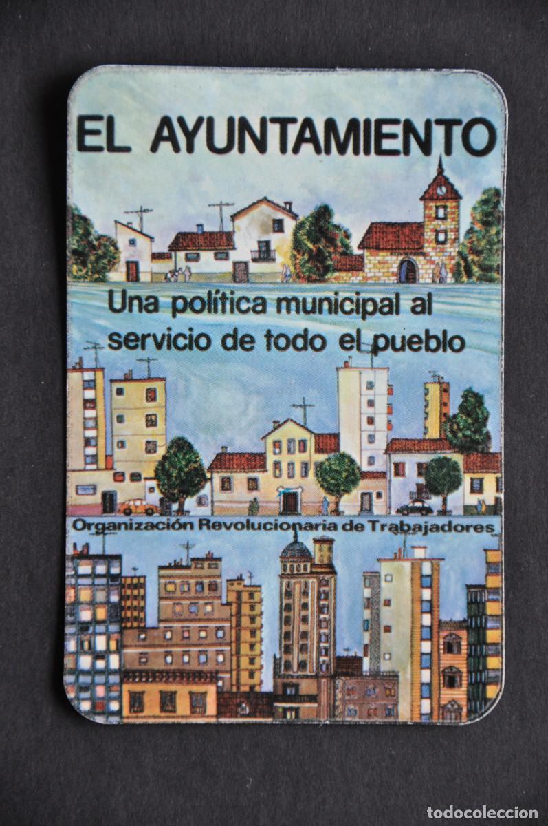 Coleccionismo Calendarios: CALENDARIO 1979 - ORGANIZACI&Oacute;N REVOLUCIONARIA DE TRABAJADORES