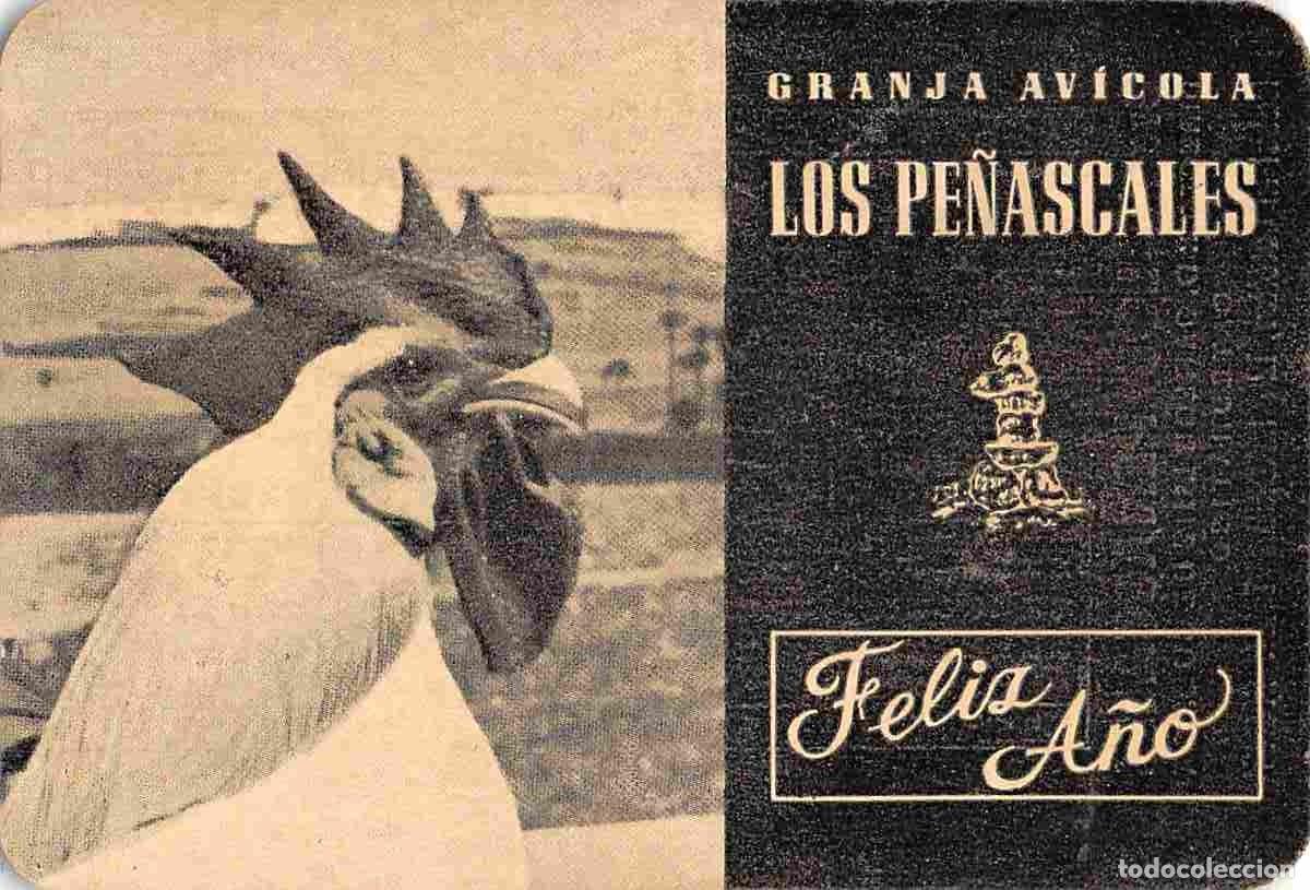 Collezionismo Calendari: Calendario 1954 Granja Av&iacute;cola Los Pe&ntilde;ascales Madrid Luis de Cuenca