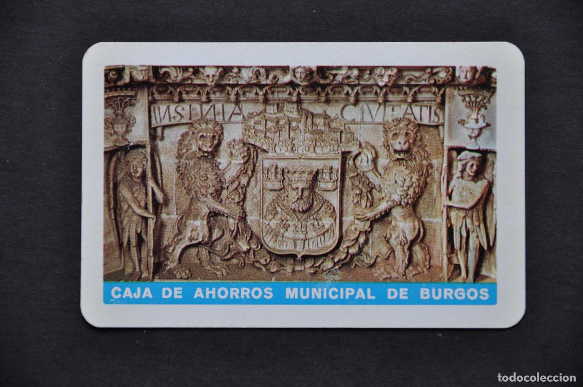 Coleccionismo Calendarios: CALENDARIO FOURNIER 1972 - CAJA DE AHORROS MUNICIPAL DE BURGOS