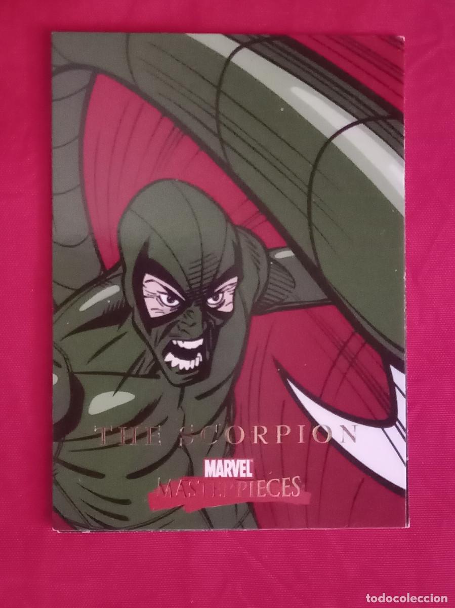 Coleccionismo Calendarios: Estampa Marvel - Masterpieces - THE SCORPION - Edit. Sky Box. Marvel. 2008
