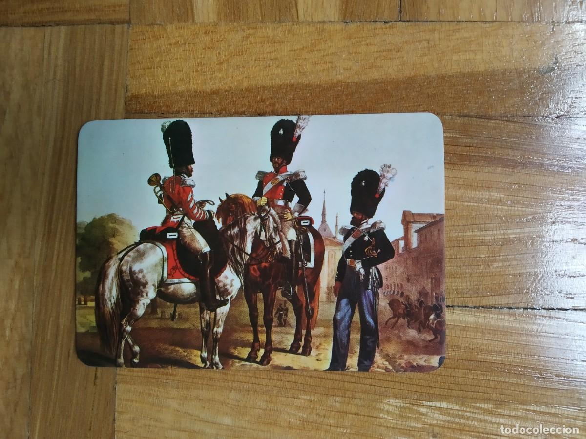 Sammeln von Kalendern: CALENDARIO GUARDIA REAL ESPA&Ntilde;OLA REINADO DE FERNANDO VII. GRANADEROS A CABALLO EJERCITO A&Ntilde;O 1979