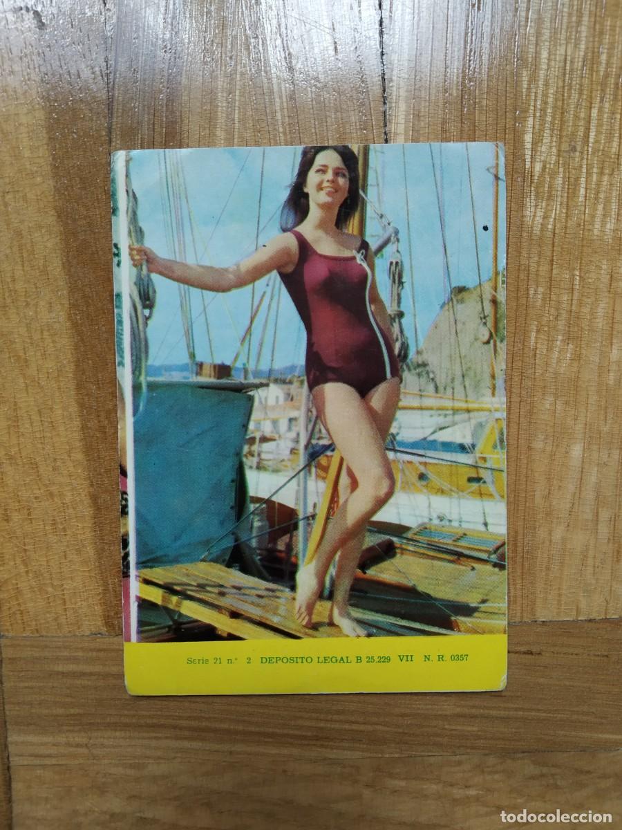 Sammeln von Kalendern: CALENDARIO CHICA CON BARCO VELERO SERIE 21 N&ordm; 2 A&Ntilde;O 1967 VER FOTOS