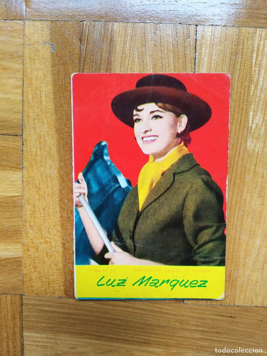 Sammeln von Kalendern: CALENDARIO ACTRIZ LUZ MARQUEZ SERIE 15 A&Ntilde;O 1967 VER FOTOS