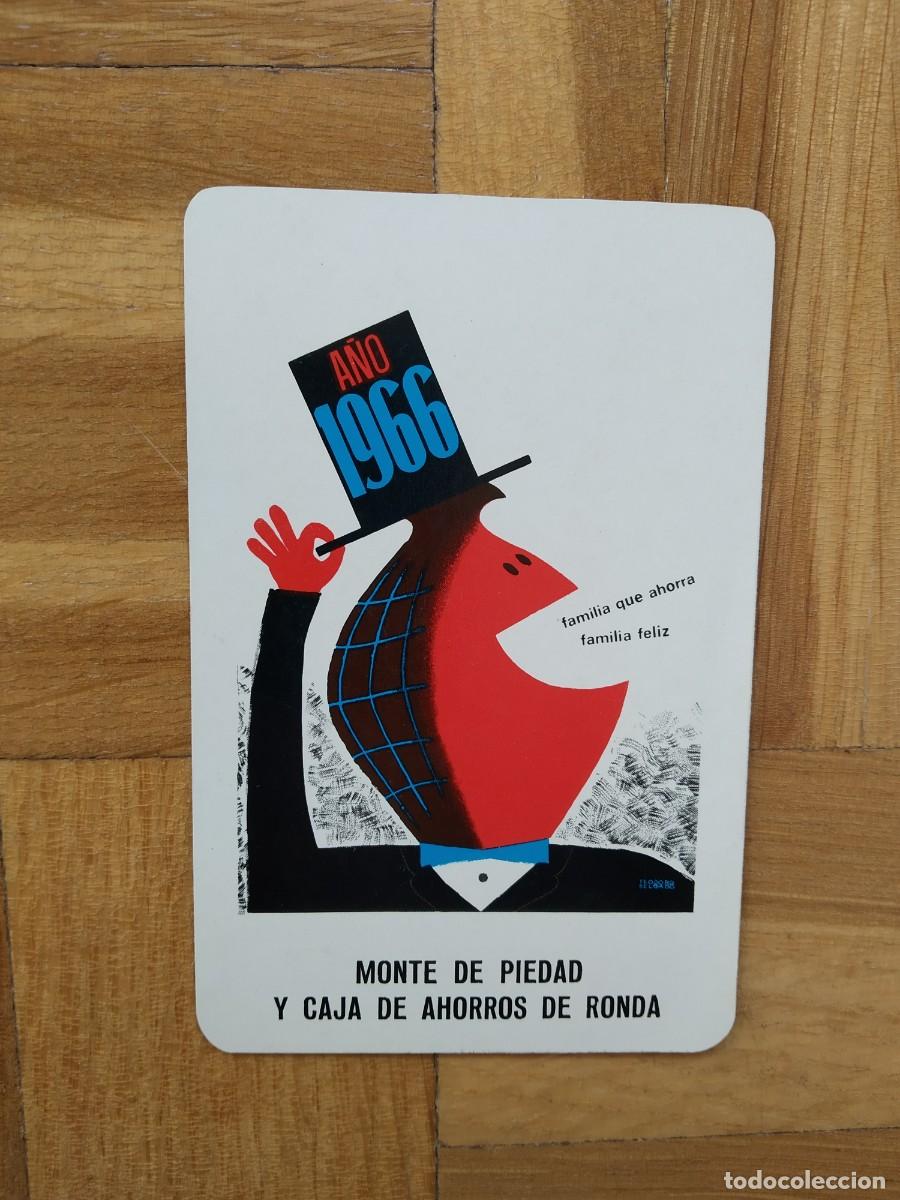 Collezionismo Calendari: CALENDARIO FOURNIER MONTE DE PIEDAD Y CAJA DE AHORROS DE RONDA A&Ntilde;O 1966 VER FOTOS NUEVO