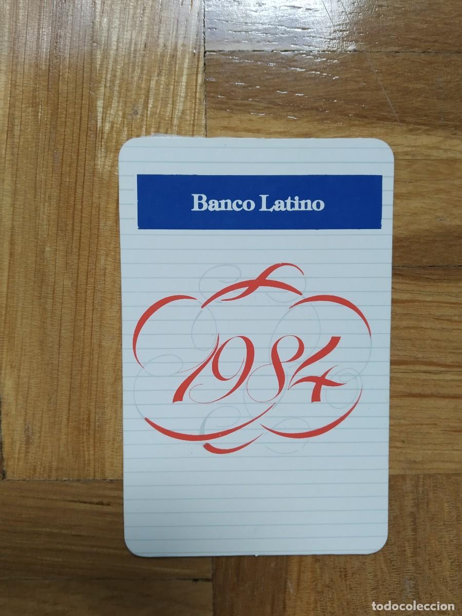 Collezionismo Calendari: CALENDARIO DE BANCOS Y CAJAS. BANCO LATINO A&Ntilde;O 1984 VER FOTOS NUEVO