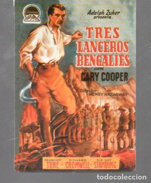 Coleccionismo Calendarios: CALENDARIO DE LA CASA C. B.N&ordm; 40 DEL A&Ntilde;O 2004 CINE TRES LANCEROS BENGAL&Iacute;ES SIN PUBLICIDAD