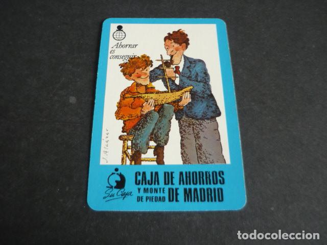 Coleccionismo Calendarios: CALENDARIO DE BOLSILLO FOURNIER 1981 CAJA DE AHORROS Y MONTE DE PIEDAD DE MADRID