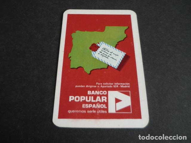 Coleccionismo Calendarios: CALENDARIO DE BOLSILLO FOURNIER 1972 BANCO POPULAR ESPA&Ntilde;OL