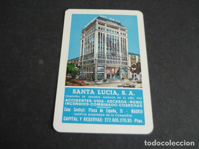 Coleccionismo Calendarios: CALENDARIO DE BOLSILLO FOURNIER 1970 SANTA LUCIA SEGUROS
