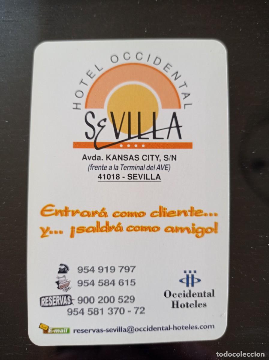 Sammeln von Kalendern: CALENDARIO FOURNIER. HOTEL OCCIDENTAL SEVILLA. A&Ntilde;O 2001
