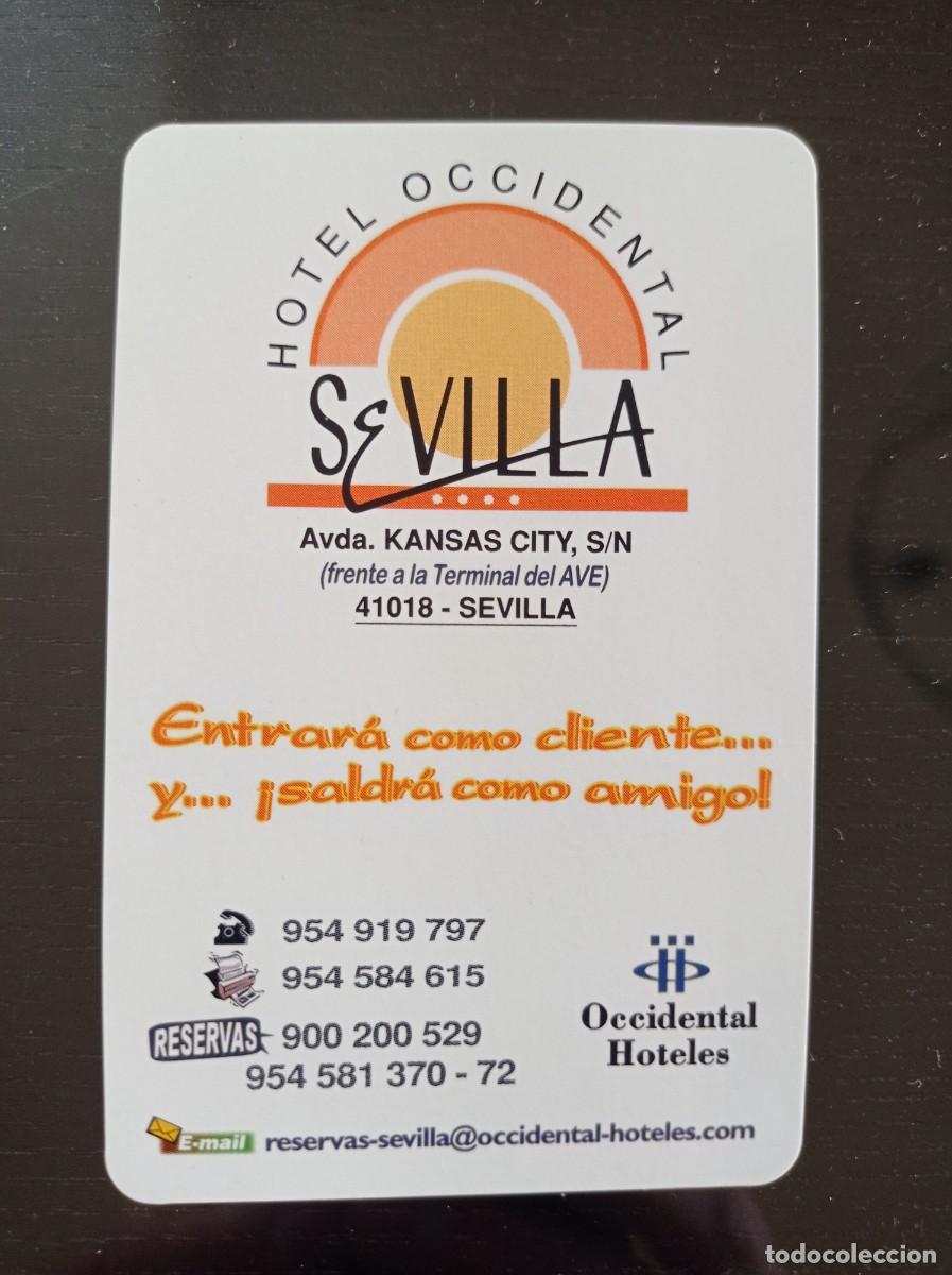 Coleccionismo Calendarios: CALENDARIO FOURNIER. HOTEL OCCIDENTAL SEVILLA. A&Ntilde;O 2002
