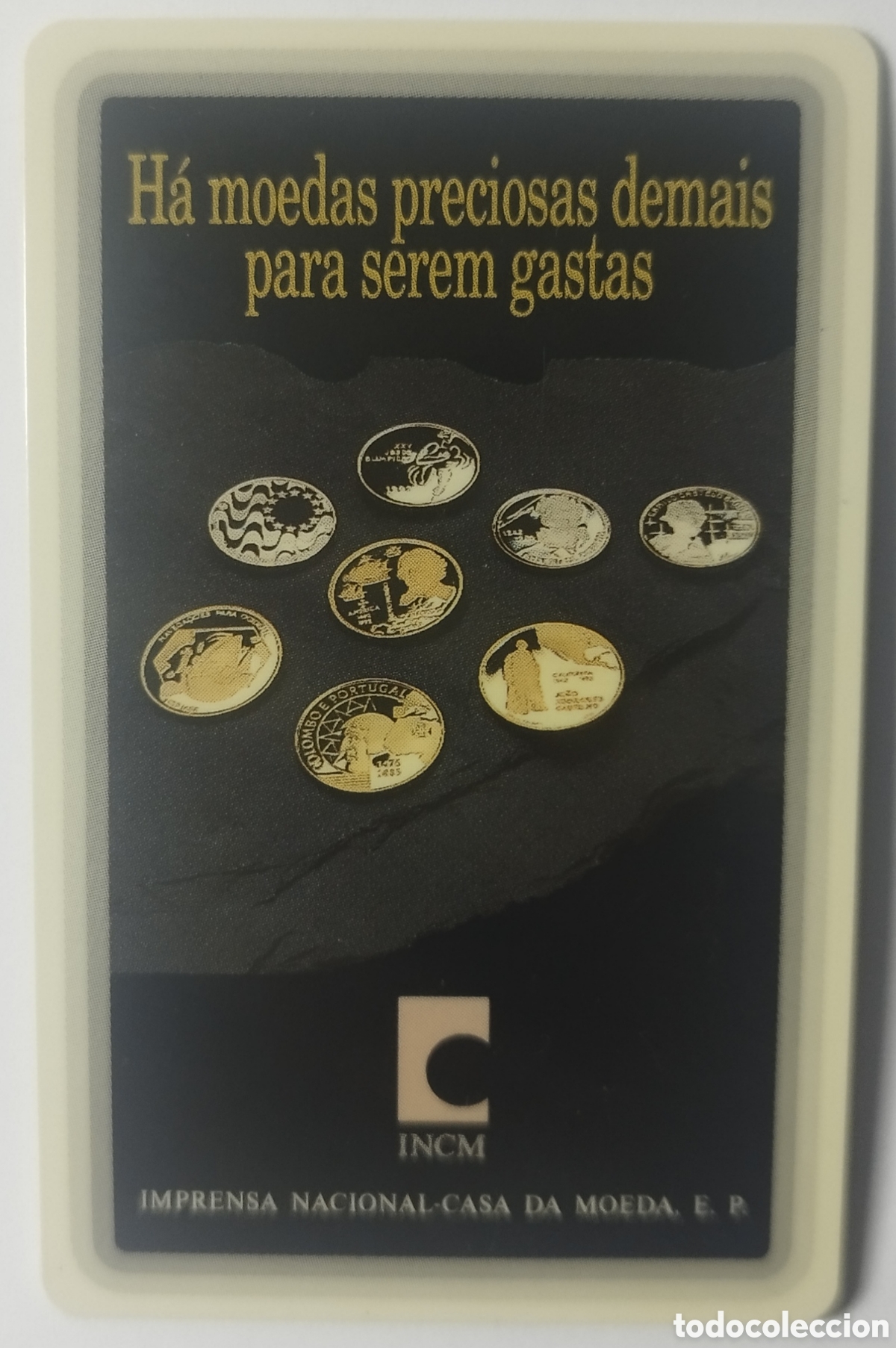 Coleccionismo Calendarios: Calend&aacute;rio de Bolso Imprensa Nacional-Casa da Moeda 1993 &ndash; INCM / Colecionismo numism&aacute;tica