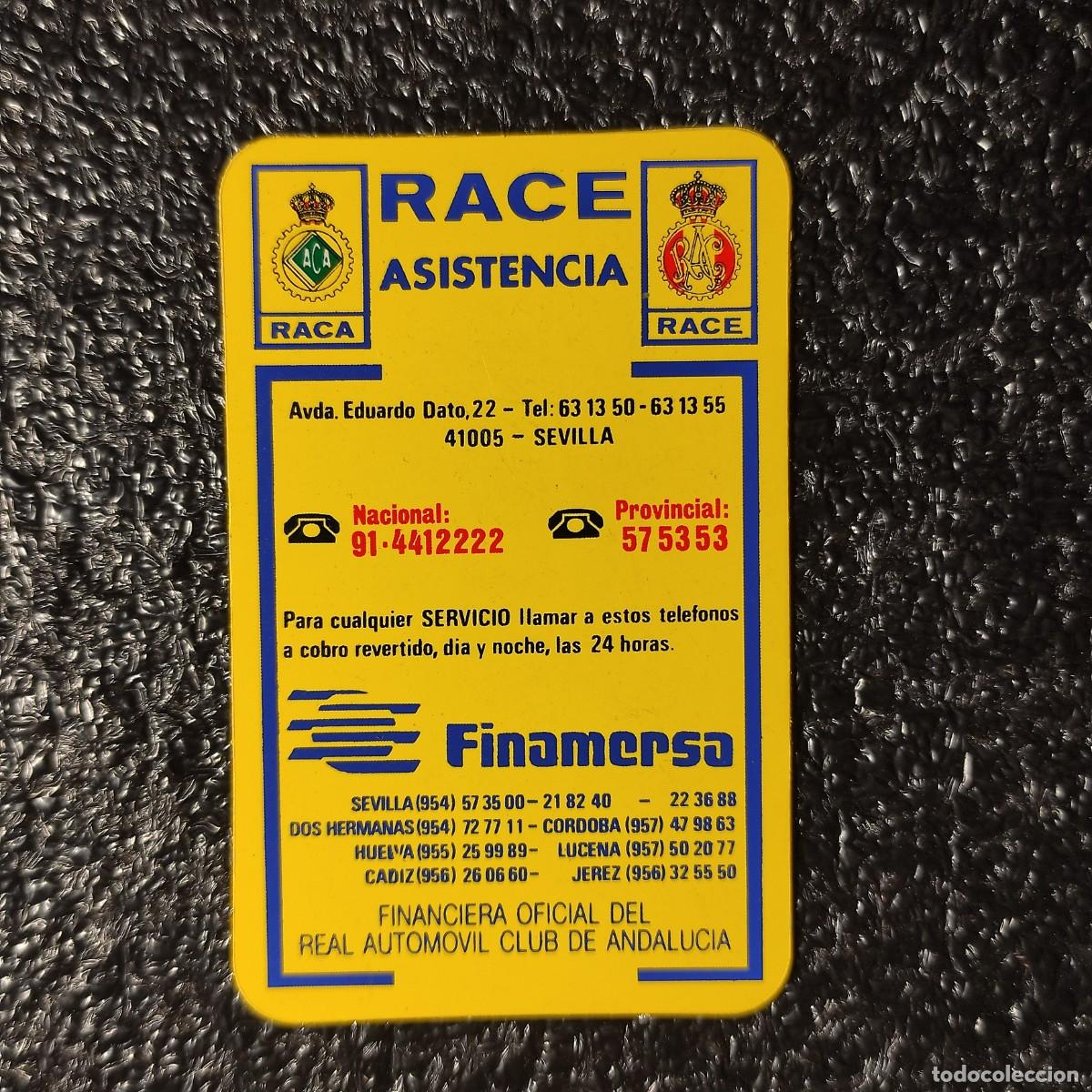 Coleccionismo Calendarios: CALENDARIO COCHES . Real Autom&oacute;vil Club de Espa&ntilde;a (RACE) 1987 ** FINAMERSA , FINANCIERA OFICIAL *T1