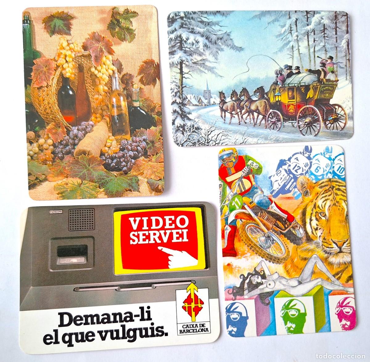 Collectionnisme Calendriers: LOTE 4 CALENDARIOS CALENDARIOS DE BOLSILLO - A&Ntilde;O 1.988 - PUBLICIDAD VARIAS EMPRESAS