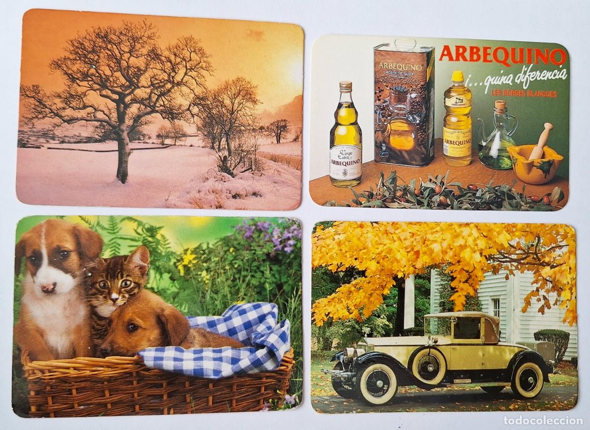 Coleccionismo Calendarios: LOTE 4 CALENDARIOS CALENDARIOS DE BOLSILLO - A&Ntilde;O 1.989 - PUBLICIDAD VARIAS EMPRESAS