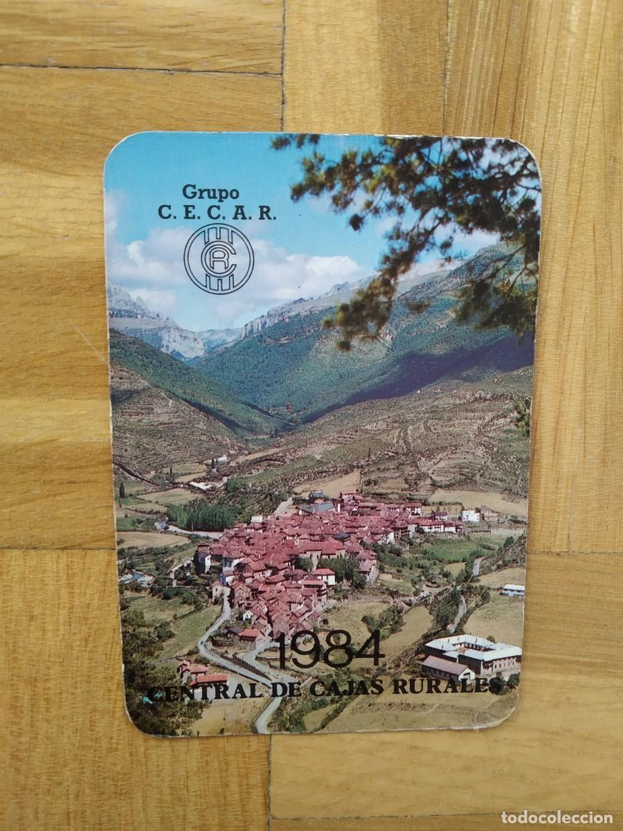 Coleccionismo Calendarios: CALENDARIO DE BANCOS CENTRAL CAJAS RURALES CAJA RURAL CAMPO DE CARI&Ntilde;ENA. ZARAGOZA A&Ntilde;O 1984 ERROR