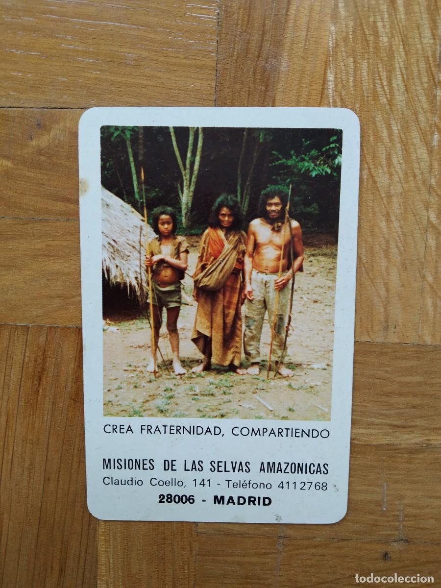 Collezionismo Calendari: CALENDARIO FOURNIER MISIONES DE LAS SELVAS AMAZONICAS A&Ntilde;O 1985 VER FOTOS