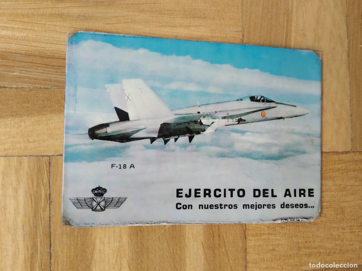 Collezionismo Calendari: CALENDARIO PUBLICITARIO EJERCITO DEL AIRE MILITAR AVION A&Ntilde;O 1986 VER FOTOS