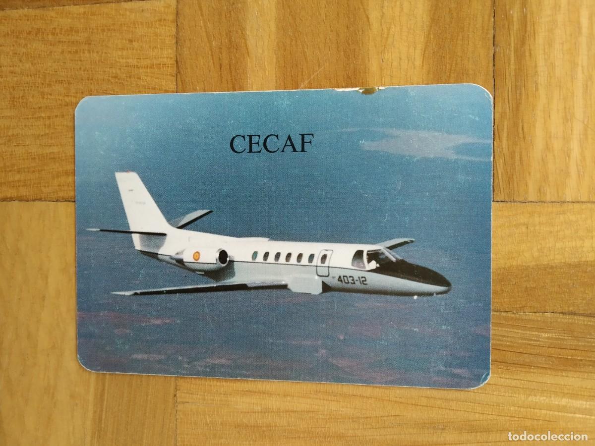 Collezionismo Calendari: CALENDARIO CECAF CENTRO CARTOGRAFICO Y FOTOGRAFICO DEL EJERCITO DEL AIRE AVIONES AVION A&Ntilde;O 1996