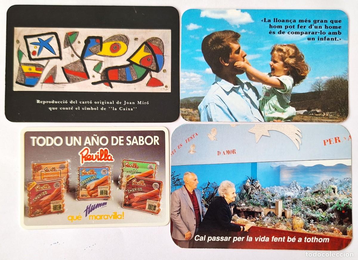 Coleccionismo Calendarios: LOTE 4 CALENDARIOS CALENDARIOS DE BOLSILLO - A&Ntilde;O 1.991 - PUBLICIDAD VARIAS EMPRESAS
