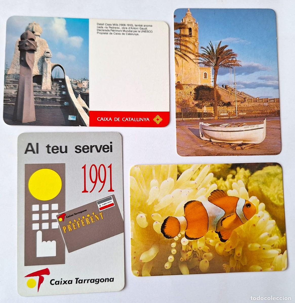 Coleccionismo Calendarios: LOTE 4 CALENDARIOS CALENDARIOS DE BOLSILLO - A&Ntilde;O 1.991 - PUBLICIDAD VARIAS EMPRESAS