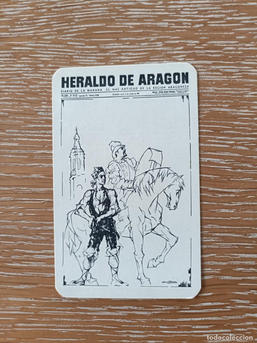 Sammeln von Kalendern: CALENDARIO BOLSILLO - A&Ntilde;O 1968 - HERALDO DE ARAG&Oacute;N - PERI&Oacute;DICO - DIARIO