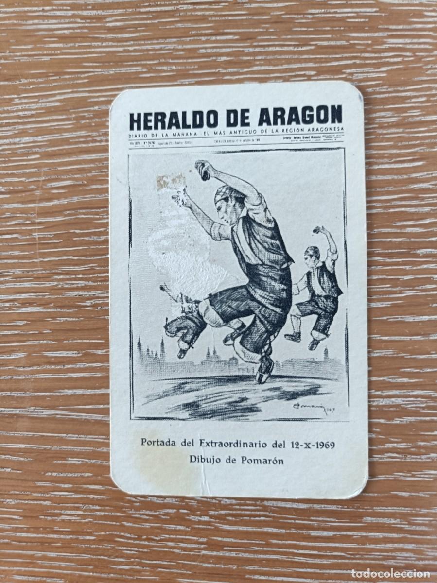Sammeln von Kalendern: CALENDARIO BOLSILLO - A&Ntilde;O 1970 - HERALDO DE ARAG&Oacute;N - PERI&Oacute;DICO - DIARIO